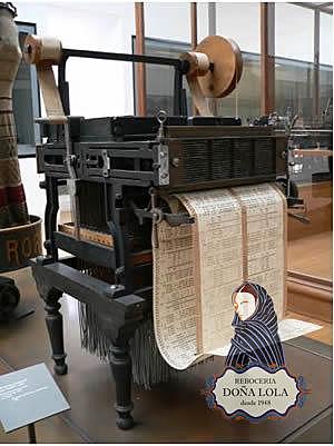 MÁQUINA DE TELAR JACQUARD