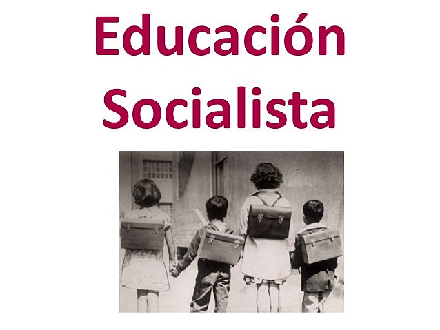 Educación socialista