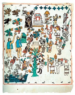 Enseñanza del alfabeto a los indígenas