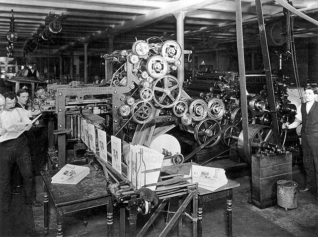 Printing Press for Mass Production