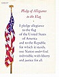 "I Pledge of Allegiance to the Flag..."