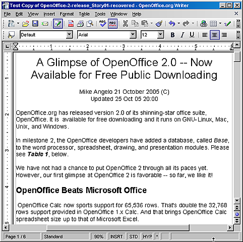 Microsoft Office 2.0
