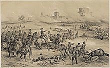 El derrocamiento de Rosas.