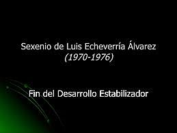 El fin del desarrollo estabilizador