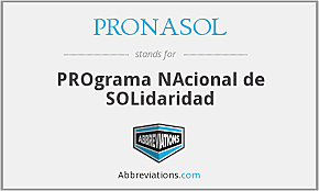 Programa Nacional de Solidaridad