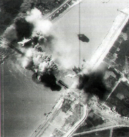 Premiers bombardements