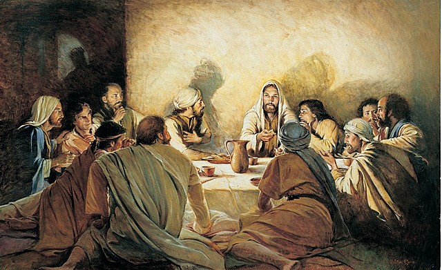 ULTIMA CENA DE JESÚS CON LOS DISCÍPULOS