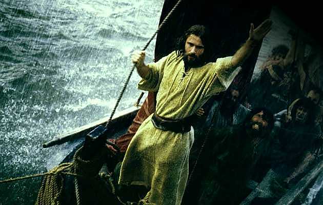 Jesús calma la tempestad