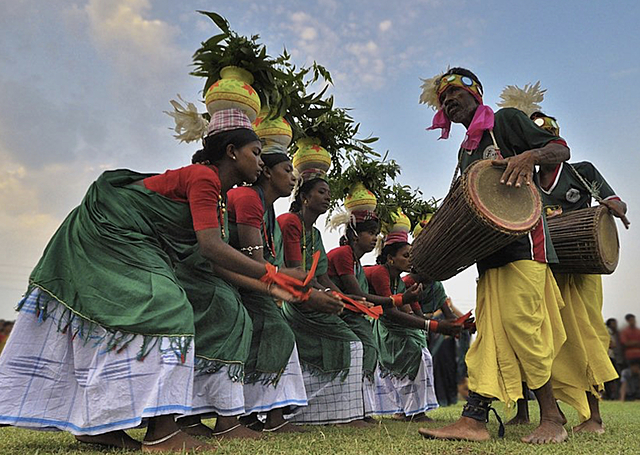 Primitive Tribal Dance and Religious Rituals