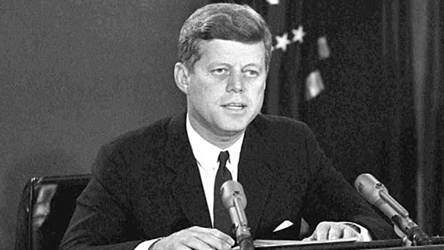JFK's 18-minute speech about the "unmistakable evidence" of the missile crisis