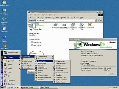Versión: Windows Me