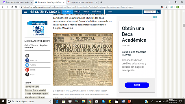 El hundimiento de los barcos petroleros Faja de Oro y Potrero del Llano