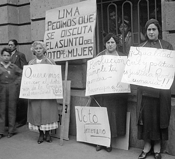Reforma al artículo 34 constitucional que reconoce a las mujeres el derecho al voto