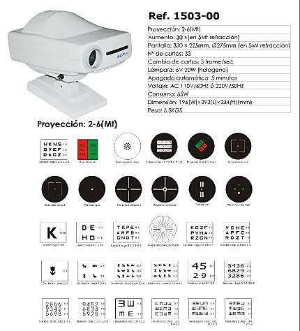 Proyector de optotipos