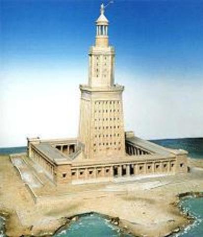 The Pharos Lighthouse of Alexadria