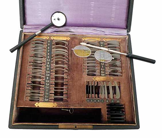 Caja de pruebas Siglo XIX