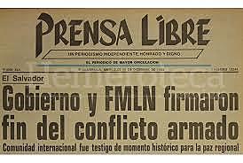 termina la guerra interna de Guatemala