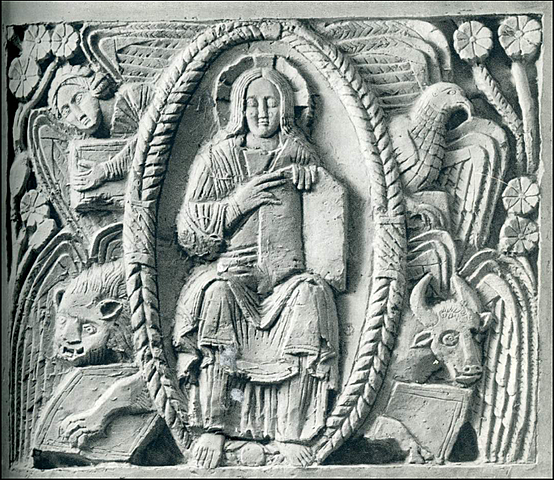 Tombeau de l’évêque Agilbert: Jouarre, abbaye, crypte nord