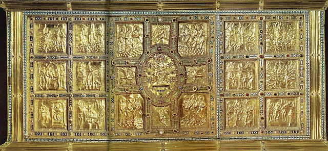 Autel d’or de Saint-Ambroise, face antérieure: Milan, église Saint-Ambroise