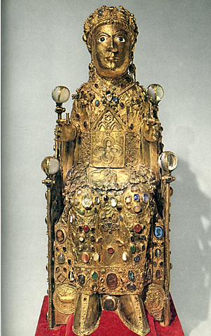 La majesté de sainte Foy de Conques