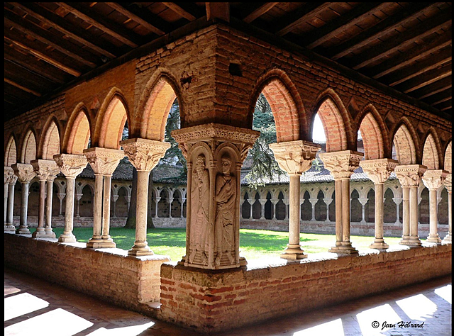 Cloîtrede l’abbaye Saint-Pierre de Moissac