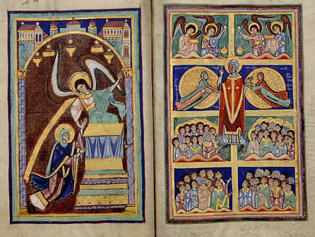 Scriptorium de l’abbaye de Saint-Amand, Deuxième vie de saint Amand: la vision de sainte Aldegonde