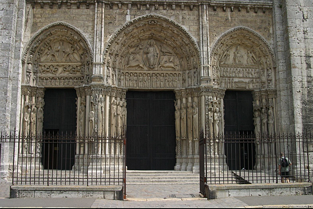 Cathédrale Notre-Dame, ChartresPortails de la façade occidentale «portail royal»
