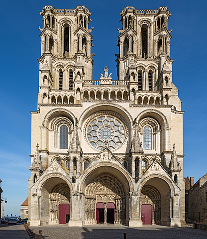 Cathédrale Notre-Dame, LaonFaçade occidentale