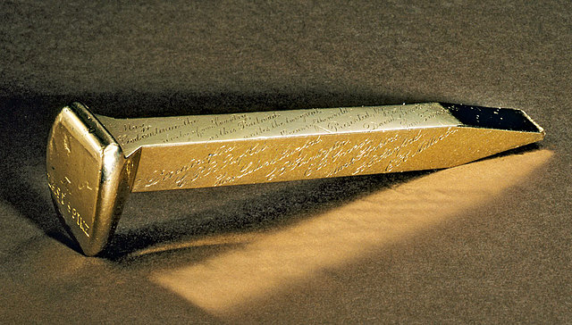 completion of the transcontinental railroad.