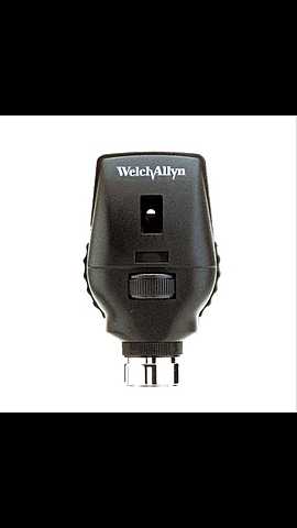 oftalmoscopio con halogeno.