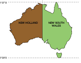 The arrival of the First Fleet