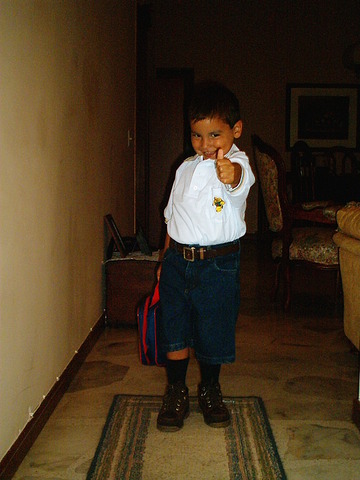 My first day of school