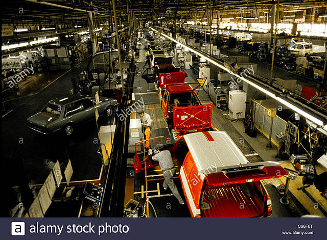 Fabricación masiva en la industria automovilistica