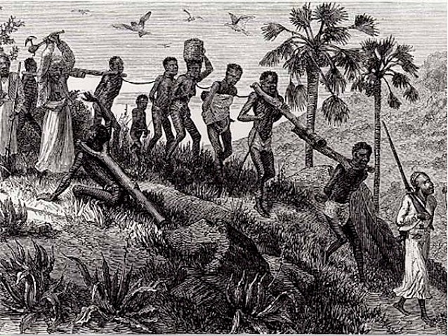 Llegada de los esclavos africanos