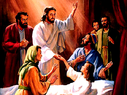 Jesús regresa de la muerte a una niña