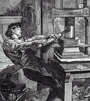 GUTENBERG IMPRIME POR PRIMERA VEZ LA BIBLIA
