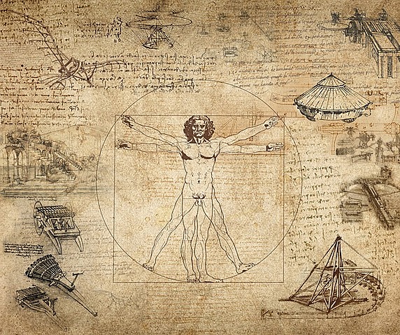 LEONARDO DA VINCI CONSTRUYE DIVERSAS MÁQUINAS