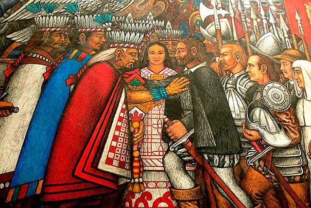 Melinche y la caída de Tenochtitlan
