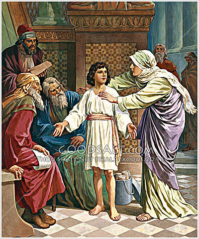 Es hallado en el templo