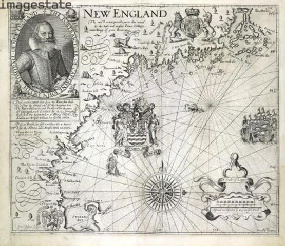 Map of New England