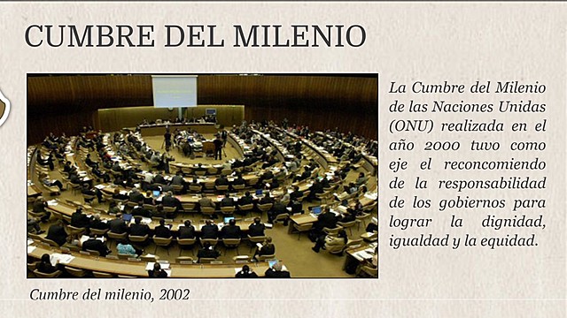 CUMBRE DEL MILENIO