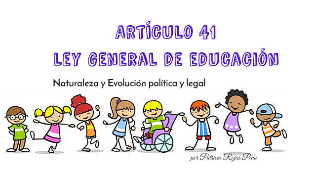 REFORMA AL ARTÍCULO 41 DE LA LEY GENERAL DE EDUCACIÓN