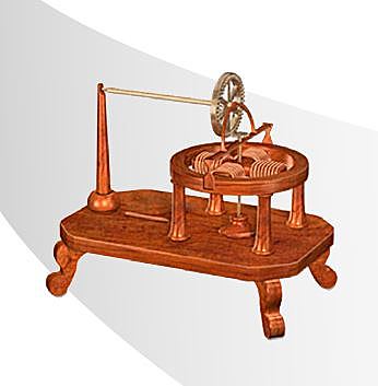 First electric car with a non-rechargeable battery