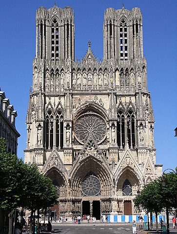 Reims, cathédrale Notre-Dame