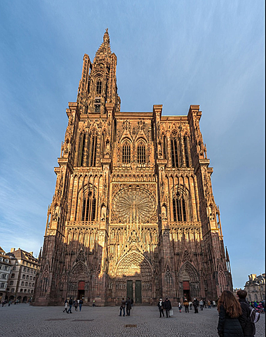 Strasbourg, cathédrale Notre-Dame Façade occidentale