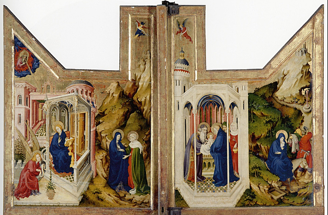 Melchior Broederlam, volets du Retable de la Crucifixion
