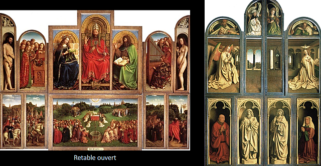 Jan et Hubert van EyckPolyptyque de l’Agneau mystique