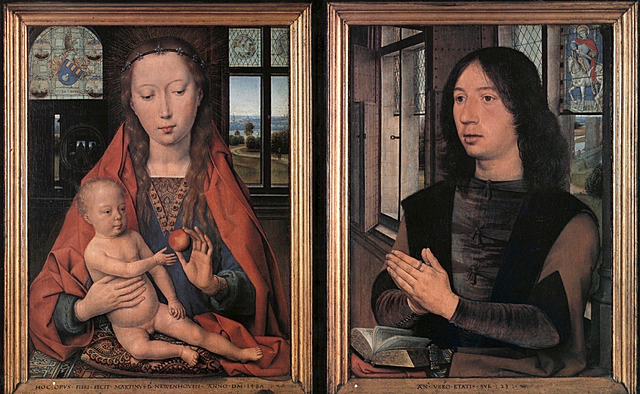 Hans Memling, Diptyque de Maarten van Nieuwenhove