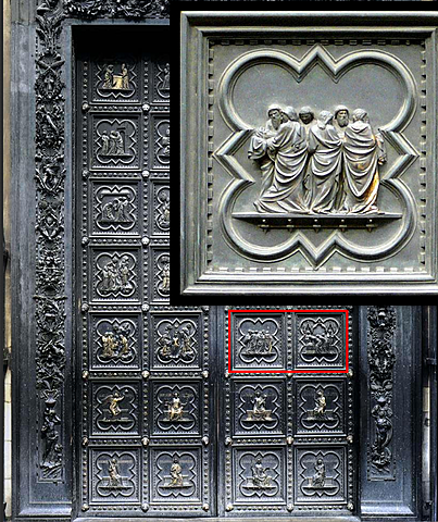 Andrea Pisano Histoire de saint Jean-Baptiste, porte sud