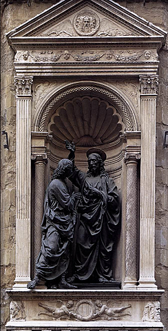 Andrea del Verrocchio L’Incrédulité de saint Thomas